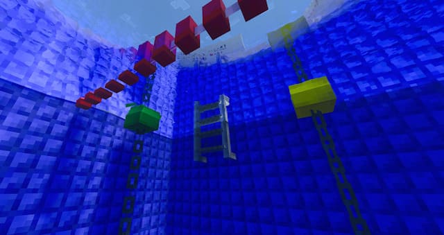 Декорации под водой