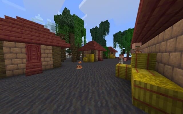 Деревня в мангровом биоме