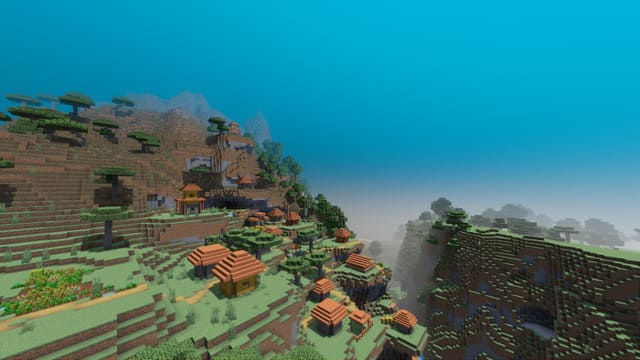 Деревня на холме