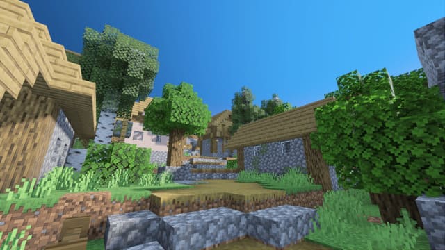 Вид на деревню