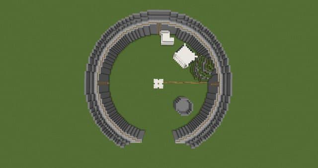 Круглая арена вид спереди 2