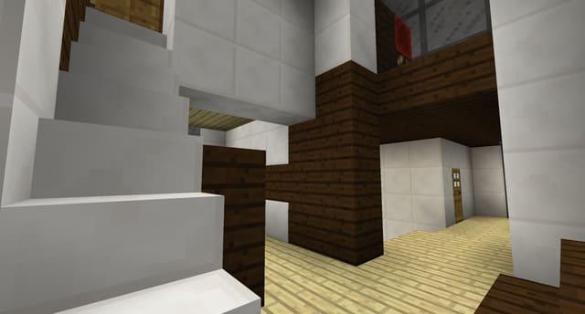 Проработанный дом вид внутри 3