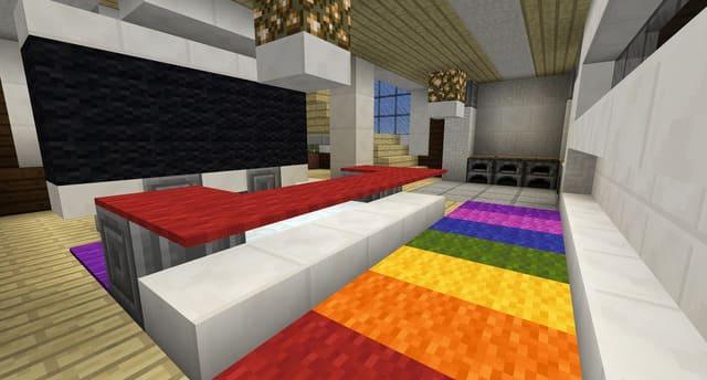 Проработанный дом вид внутри 2