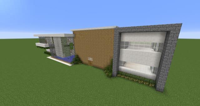 Современное жилище вид спереди