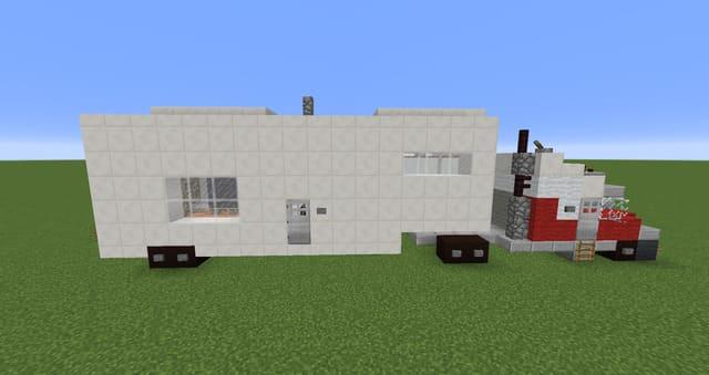 Дом на колесах вид спереди