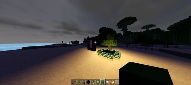 Реалистичное небо в ночи