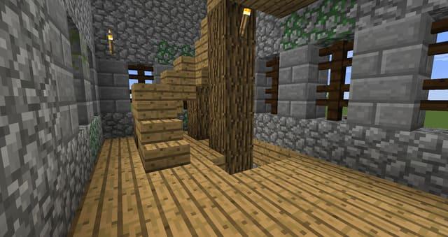 Старинный дом вид внутри