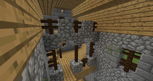 Старинный дом вид внутри 2