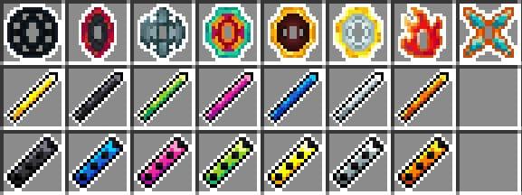 Предметы для создания Ничиринов