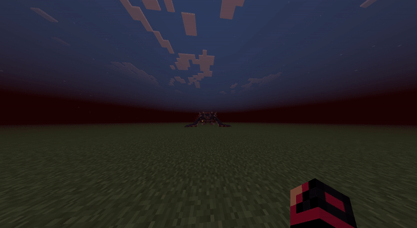 Бомбардировка от моба