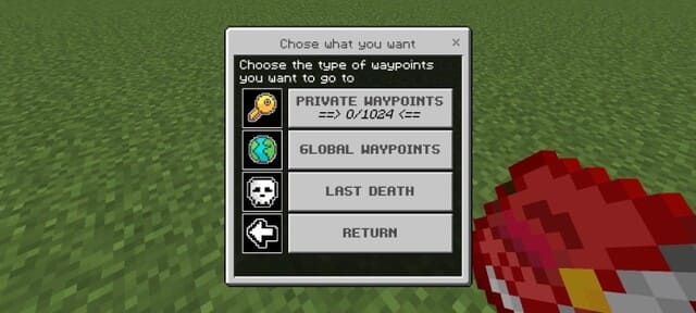 Перемещение по точкам телепорта