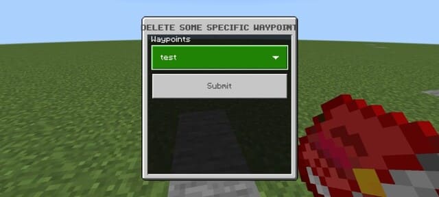 Удаление точек телепорта