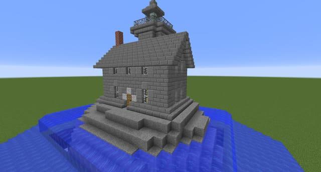 Каменный дом вид спереди