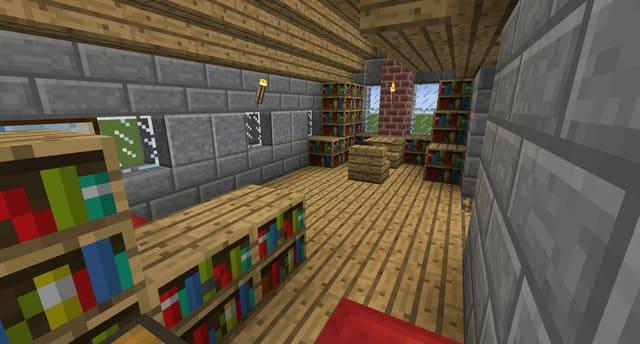 Каменный дом вид внутри 2