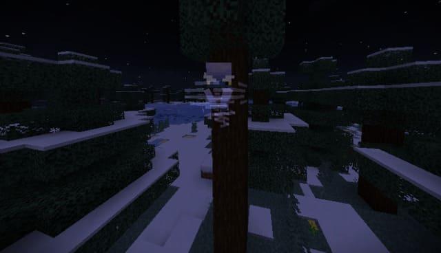 Бриз в снежном биоме