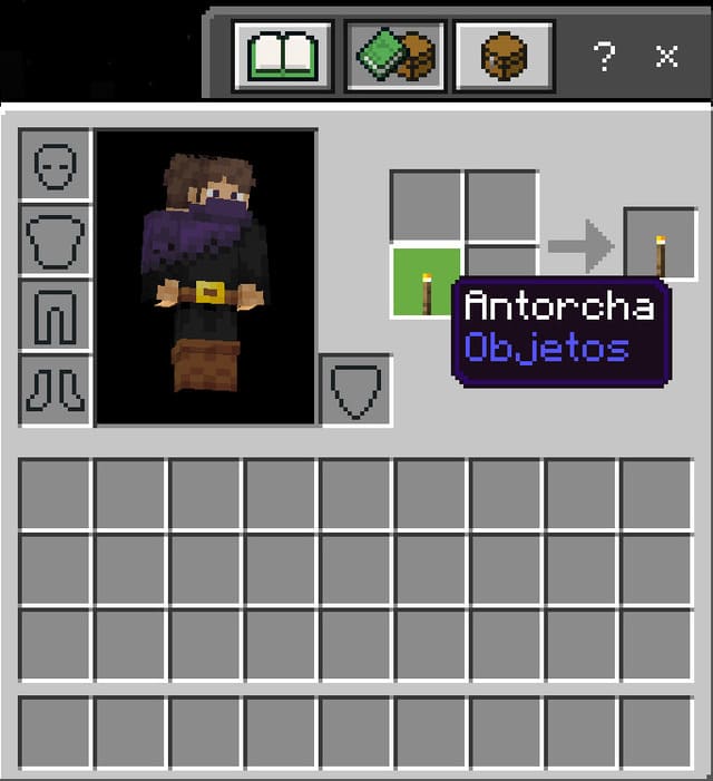 Факел в верстаке