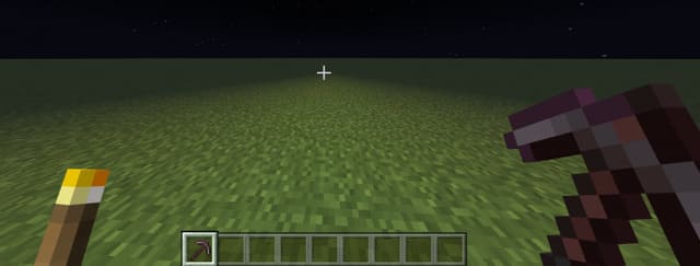 Факел и Кирка в руке