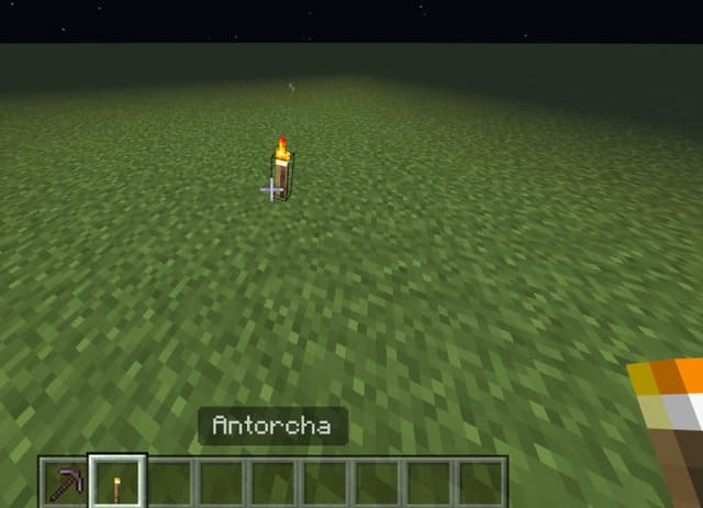 Установленный Факел