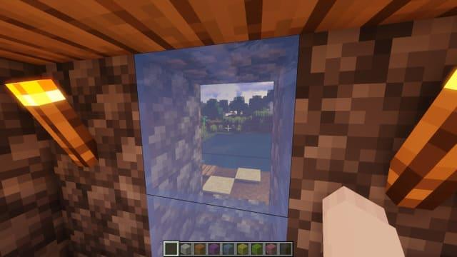 Голубое стекло