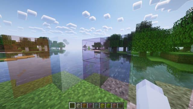 Чистое и прозрачное стекло