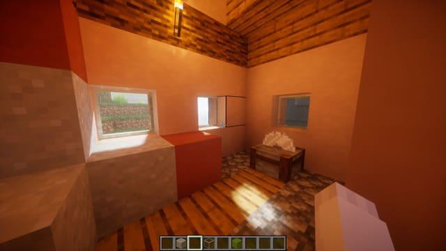 Деревянный интерьер