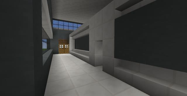 Современная база вид внутри