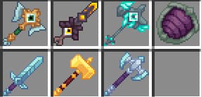 Предметы в инвентаре