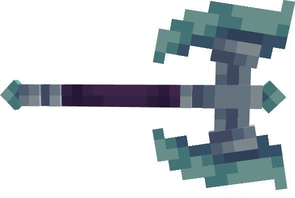 Железный двойной топор