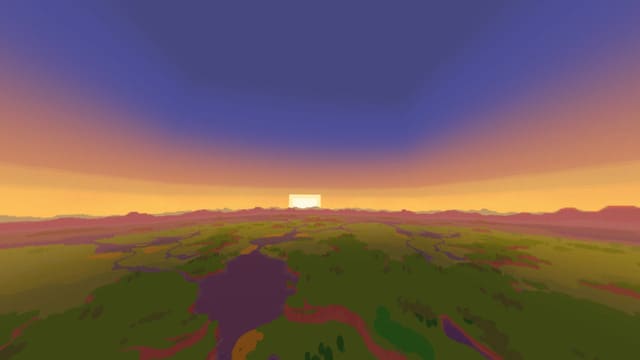 Желтый закат