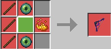 Лук Эндера в игре