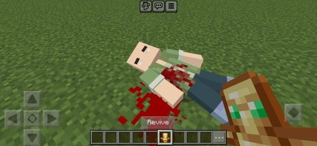 Оживление персонажа