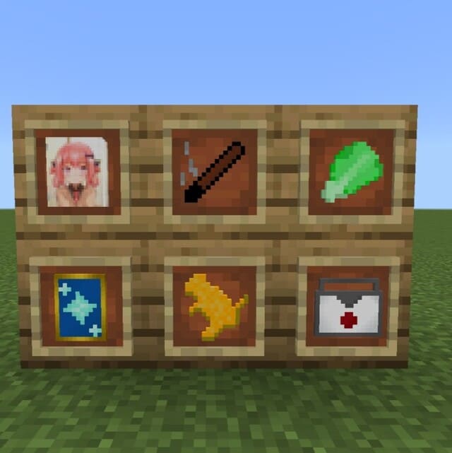 Предметы в рамках