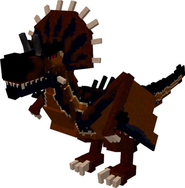 Шипастый динозавр