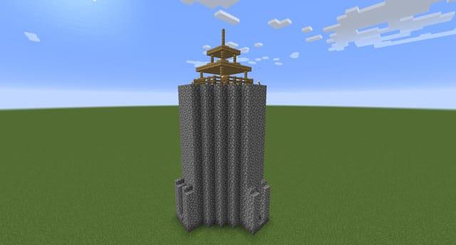 Наблюдательная башня вид спереди