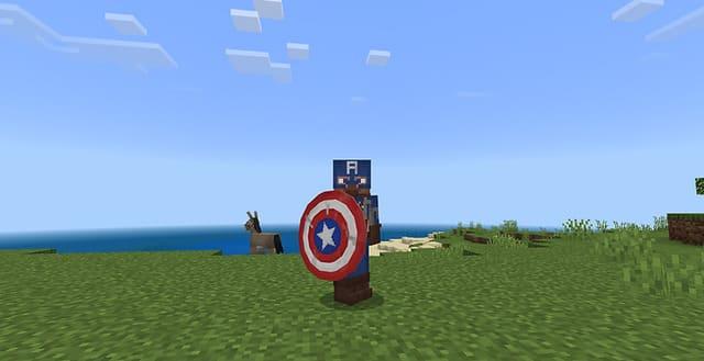 Игрок с Щитом в руке