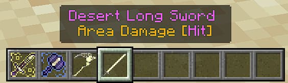 Свойства оружия