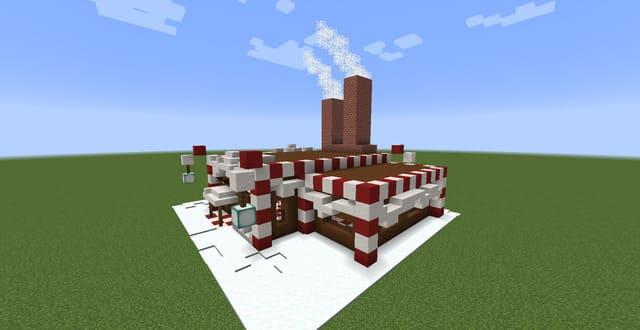 Зимняя база спереди