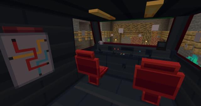 Интерьер кабины пилота