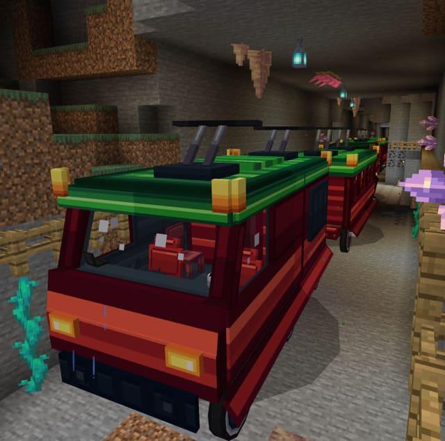 Вид на поезд