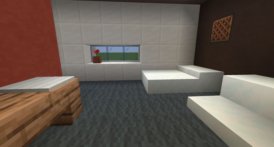 Обустроенная гостиница вид внутри 4