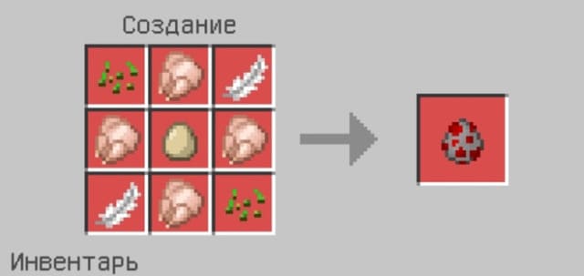 Яйцо спауна Курицы