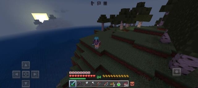 Игрок в лесу