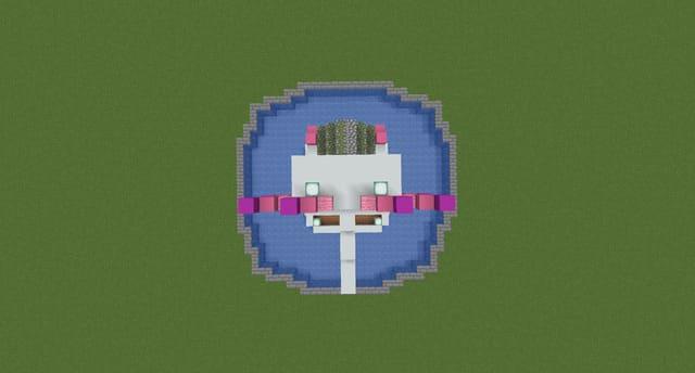 Фонтан Аксолотля вид сверху