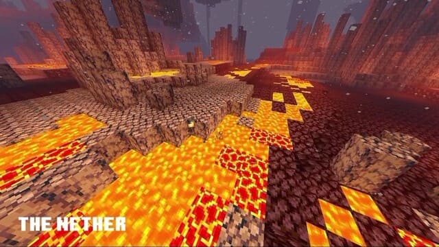 Лава в Нижнем Мире