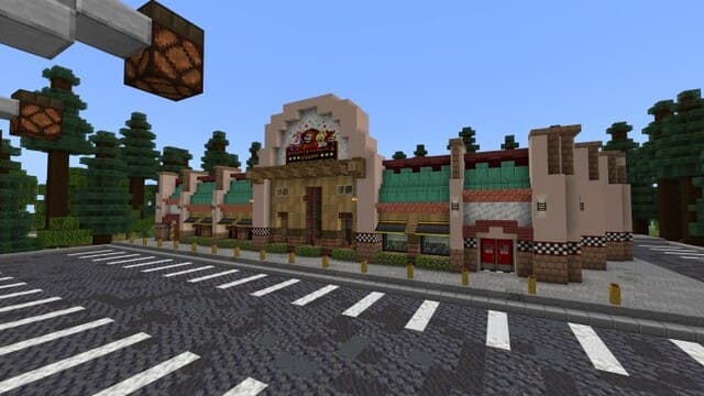 Внешний вид Пиццерии Фредди