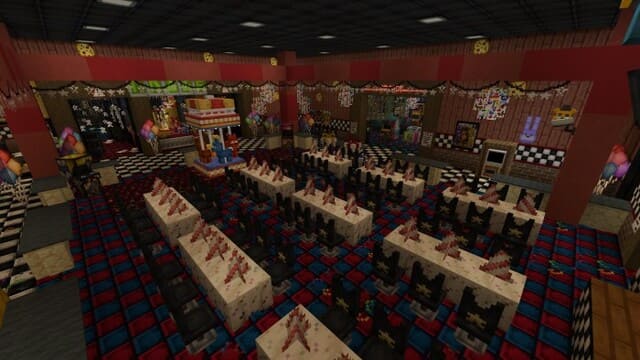 Основная арена пиццерии Фредди