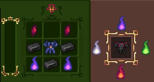 Черный железный нагрудник