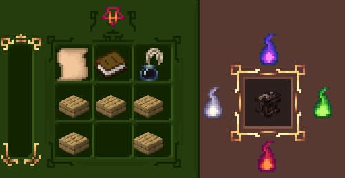 Пергаментный стол