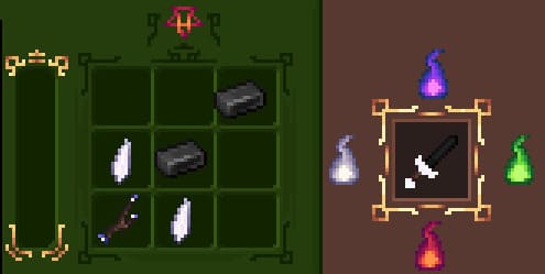 Черный железный меч