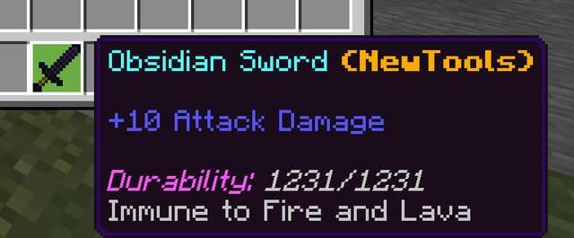 Информация об Обсидиановом мече